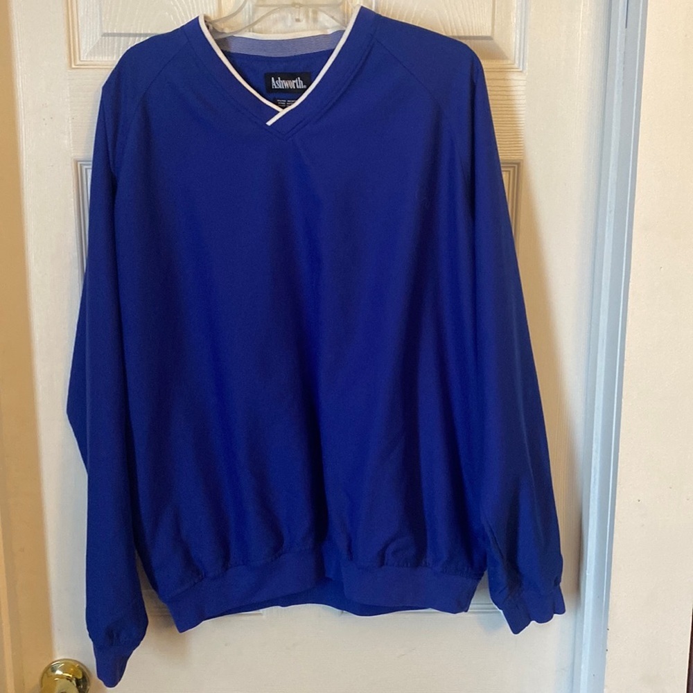 Ashworth Nano-Tex water resistant pullover | NWOT